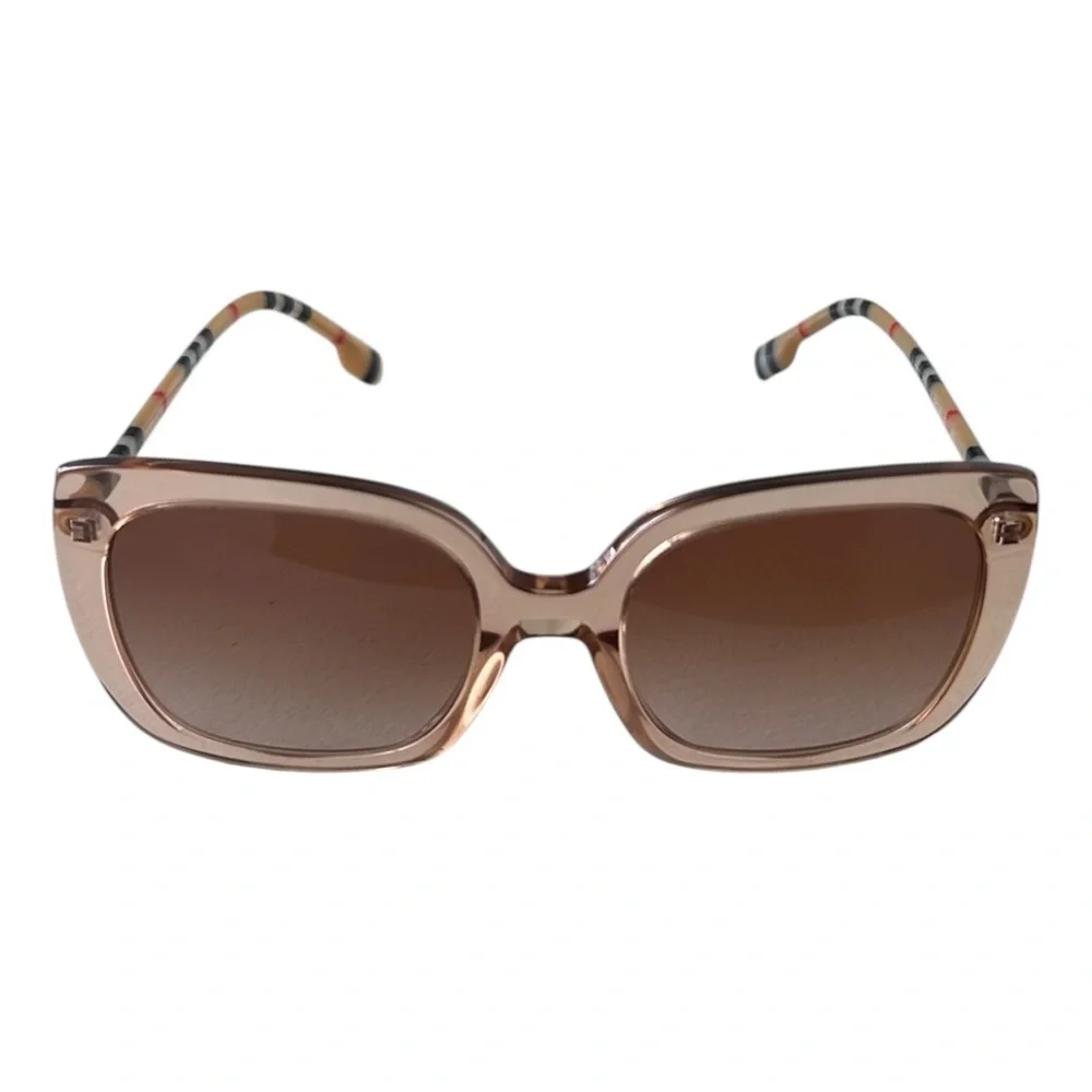 Burberry Caroll Peach Gradient Brown Sunglasses - Picture 3 of 12